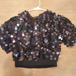 Sequin top